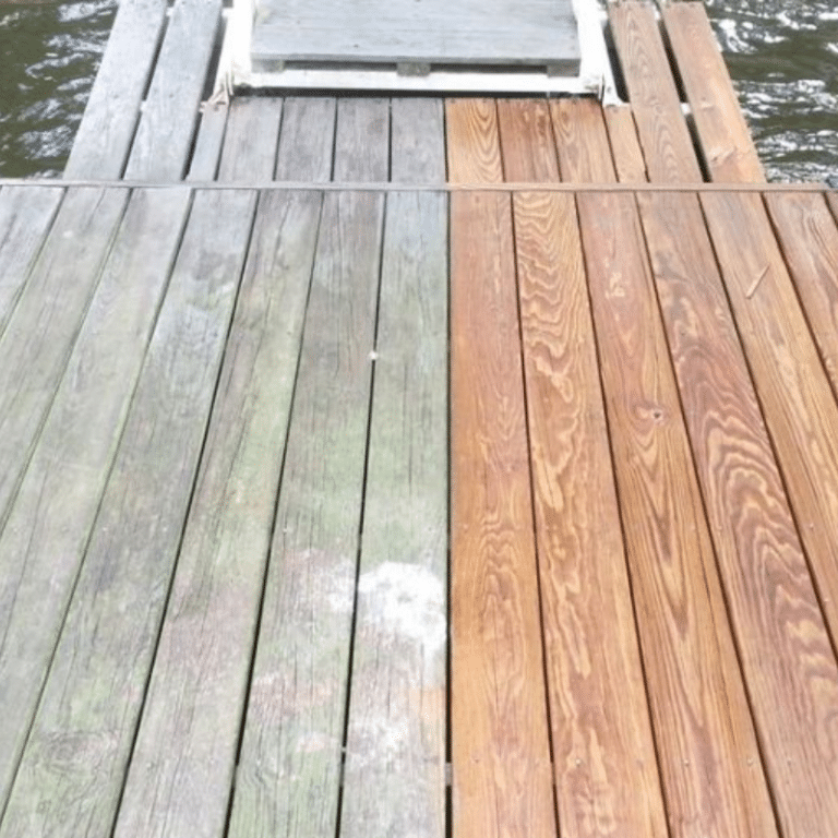 Dock Staining